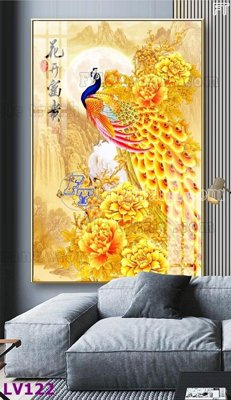 Tải file Tranh trang trí lối vào 1 tấm LV122 (PSD) cho in tranh 3D