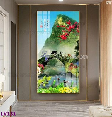 Tải file tranh gốc Tranh trang trí lối vào 1 tấm LV131 chất lượng cao