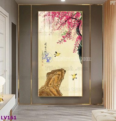 File ảnh gốc Tranh trang trí lối vào 1 tấm LV161 không vỡ nét