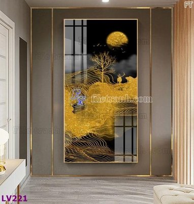 Tải file Tranh trang trí lối vào 1 tấm LV221 (ảnh gốc) độ phân giải 300dpi