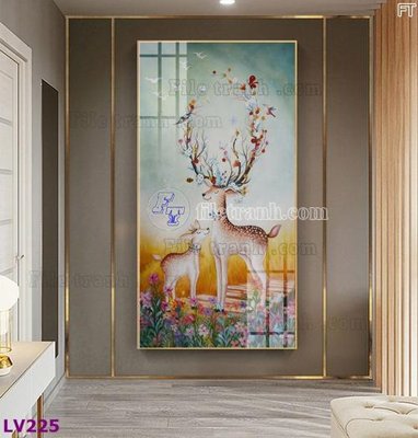 Tải file Tranh trang trí lối vào 1 tấm LV225 (gốc) làm tranh treo tường