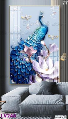 Download file gốc Tranh trang trí lối vào 1 tấm LV246 (dùng cho in ấn)