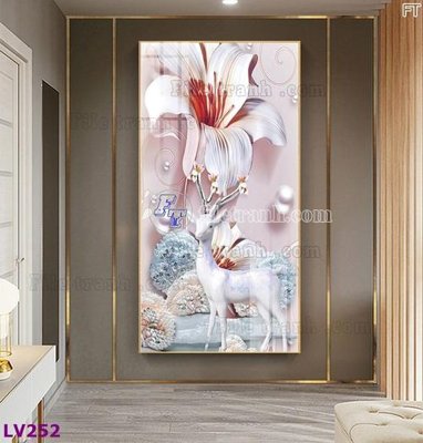 Tệp tin gốc Tranh trang trí lối vào 1 tấm LV252 (dùng cho in) Tranh trang trí lối vào 1 tấm LV252