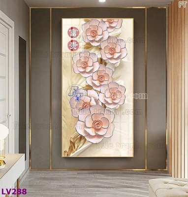 File PSD Tranh trang trí lối vào 1 tấm LV288 (bản gốc) chất lượng nhất