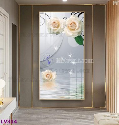 File gốc Tranh trang trí lối vào 1 tấm LV314 cho in ấn và thiết kế