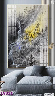 File tranh Tranh trang trí lối vào 1 tấm LV331 (ảnh gốc) in trần xuyên sáng