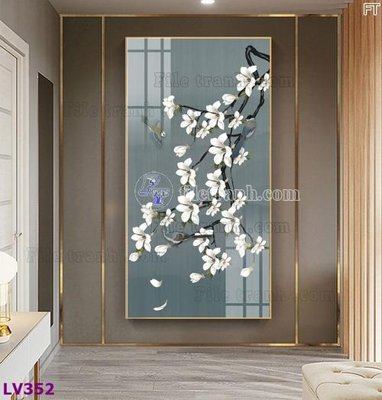 File tranh Tranh trang trí lối vào 1 tấm LV352 (ảnh gốc) sắc nét hoàn hảo