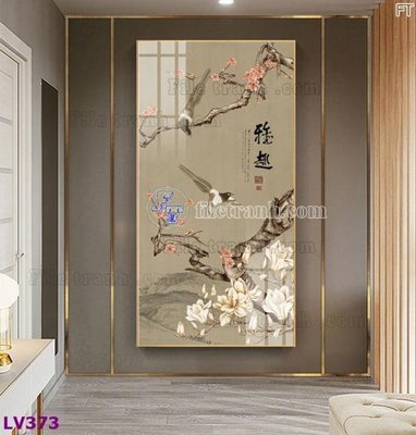 File tranh Tranh trang trí lối vào 1 tấm LV373 (ảnh gốc) in trần xuyên sáng