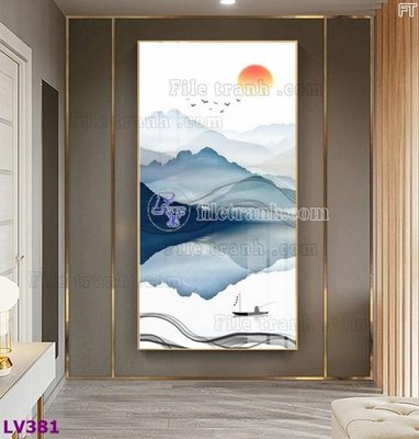 File ảnh Tranh trang trí lối vào 1 tấm LV381 (gốc) cho trang trí nhà hàng