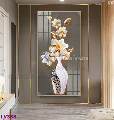 File tranh Tranh trang trí lối vào 1 tấm LV388 (ảnh gốc) cho in ấn kỹ thuật số