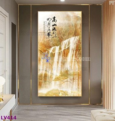 File tranh Tranh trang trí lối vào 1 tấm LV414 (gốc) phong cách tối giản