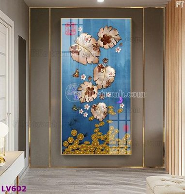 Tệp tin gốc Tranh trang trí lối vào 1 tấm LV602 (dùng cho in) Tranh trang trí lối vào 1 tấm LV602