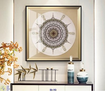 Hình ảnh file gốc in trần nhà Tranh bộ psd kiểu mỹ M3