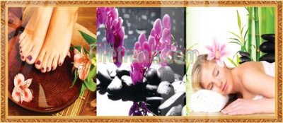 Ảnh gốc Tranh trang trí Spa làm đẹp MP154 (độ nét cao) in tráng gương