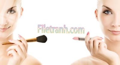 File tranh in tráng gương Tranh trang trí Spa làm đẹp MP223 (siêu nét)