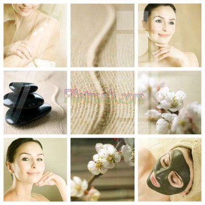 File gốc Tranh trang trí Spa làm đẹp MP308 (in tráng gương) nghệ thuật