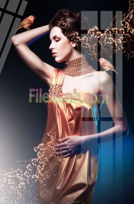 File in mica Tranh trang trí Spa làm đẹp MP442 (bản gốc) siêu trong