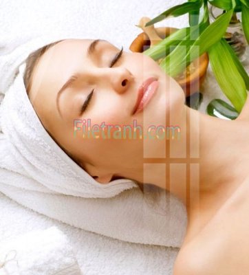 File gốc Tranh trang trí Spa làm đẹp MP476 (in lụa) tranh mã đáo