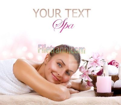 File gốc Tranh trang trí Spa làm đẹp MP517 (cho in UV) siêu nét