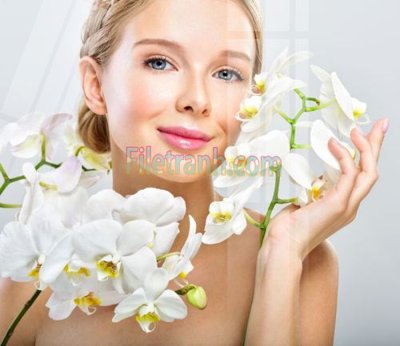 File gốc Tranh trang trí Spa làm đẹp MP735 (cho in UV) siêu nét