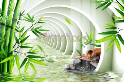 File tranh in tráng gương Tranh trang trí Spa làm đẹp MP788 (siêu nét)