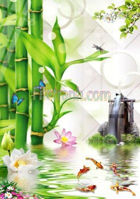 File tranh Tranh trang trí Spa làm đẹp MP850 (bản gốc) in lụa 5D