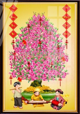 File gốc Tranh trang trí Spa làm đẹp MP853 (ảnh chi tiết) để in lụa