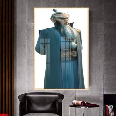 File gốc File in tranh natra ma đồng giáng thế NA1024 (PNG) nền trong suốt