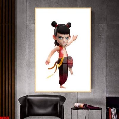 File tranh gốc File in tranh natra ma đồng giáng thế NA1038 (sắc nét từng chi tiết)