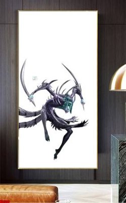 Download file gốc File in tranh natra ma đồng giáng thế NA1090 (dùng cho in ấn)