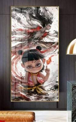 Tải về hình ảnh gốc File in tranh natra ma đồng giáng thế NA1177 sắc nét