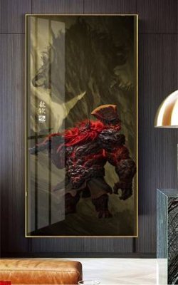 File PSD File in tranh natra ma đồng giáng thế NA165 (bản gốc) dễ dàng edit