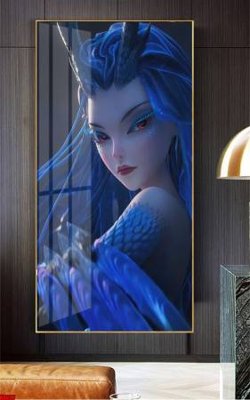 Tải file File in tranh natra ma đồng giáng thế NA287 (gốc) chủ đề phong thủy