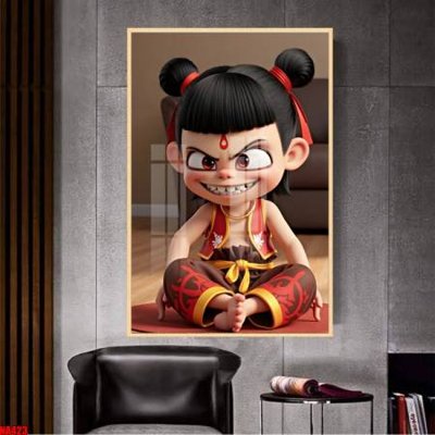 File tranh File in tranh natra ma đồng giáng thế NA423 (ảnh gốc) cho in ấn kỹ thuật số