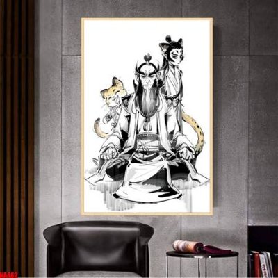 File ảnh gốc File in tranh natra ma đồng giáng thế NA462 (chuyên in mica)