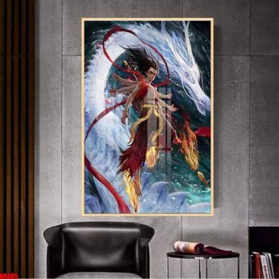 Tải file gốc File in tranh natra ma đồng giáng thế NA485 (bản PSD) đầy đủ layer