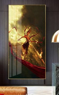 File in mica File in tranh natra ma đồng giáng thế NA559 (ảnh gốc) đẹp