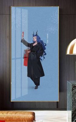 Tải file File in tranh natra ma đồng giáng thế NA609 (gốc) chủ đề phong thủy