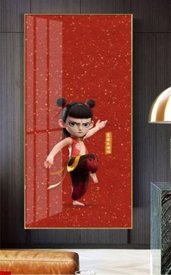 File gốc File in tranh natra ma đồng giáng thế NA628 (phong cách) cổ điển