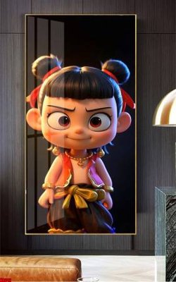 Download file gốc File in tranh natra ma đồng giáng thế NA642 (độ nét cao)