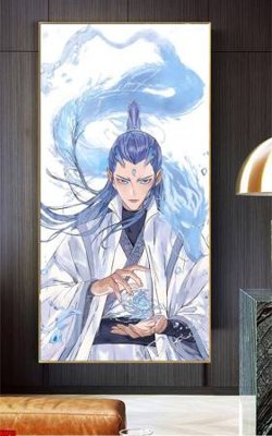 File gốc File in tranh natra ma đồng giáng thế NA713 (in lụa) cao cấp