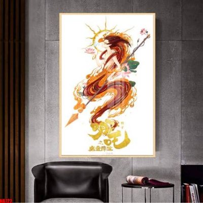 Tải file File in tranh natra ma đồng giáng thế NA722 (ảnh gốc) in gạch 3D