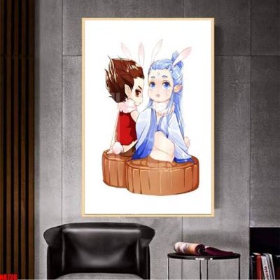 File tranh File in tranh natra ma đồng giáng thế NA728 (ảnh gốc) sắc nét hoàn hảo