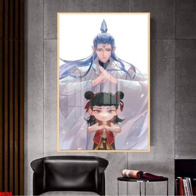 File gốc File in tranh natra ma đồng giáng thế NA754 (in lụa) cao cấp