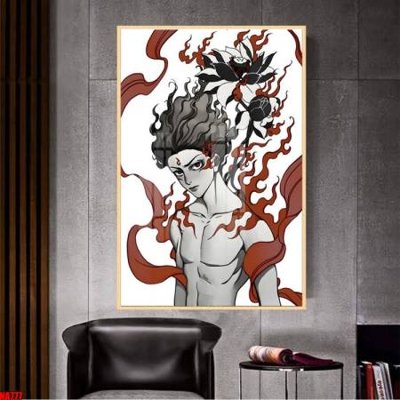 File gốc File in tranh natra ma đồng giáng thế NA777 (in mica) cắt laser