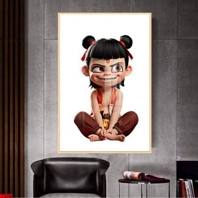 Hình ảnh file gốc File in tranh natra ma đồng giáng thế NA921 cho in UV