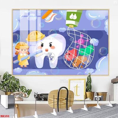 File gốc File gốc tranh in nha khoa NK151 (in ấn) màu sắc trung thực