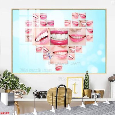 Tải file File gốc tranh in nha khoa NK176 (gốc) in trên mọi chất liệu