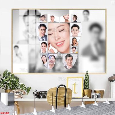 File gốc File gốc tranh in nha khoa NK180 cho in ấn và thiết kế