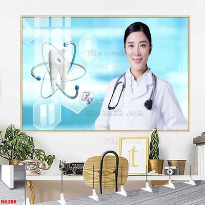 File in mica File gốc tranh in nha khoa NK288 (bản gốc) siêu trong